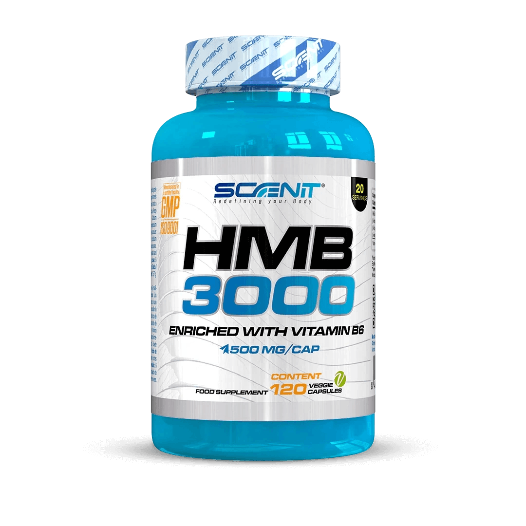 HMB 3000 + Vitamine B6 - 120 Capsules